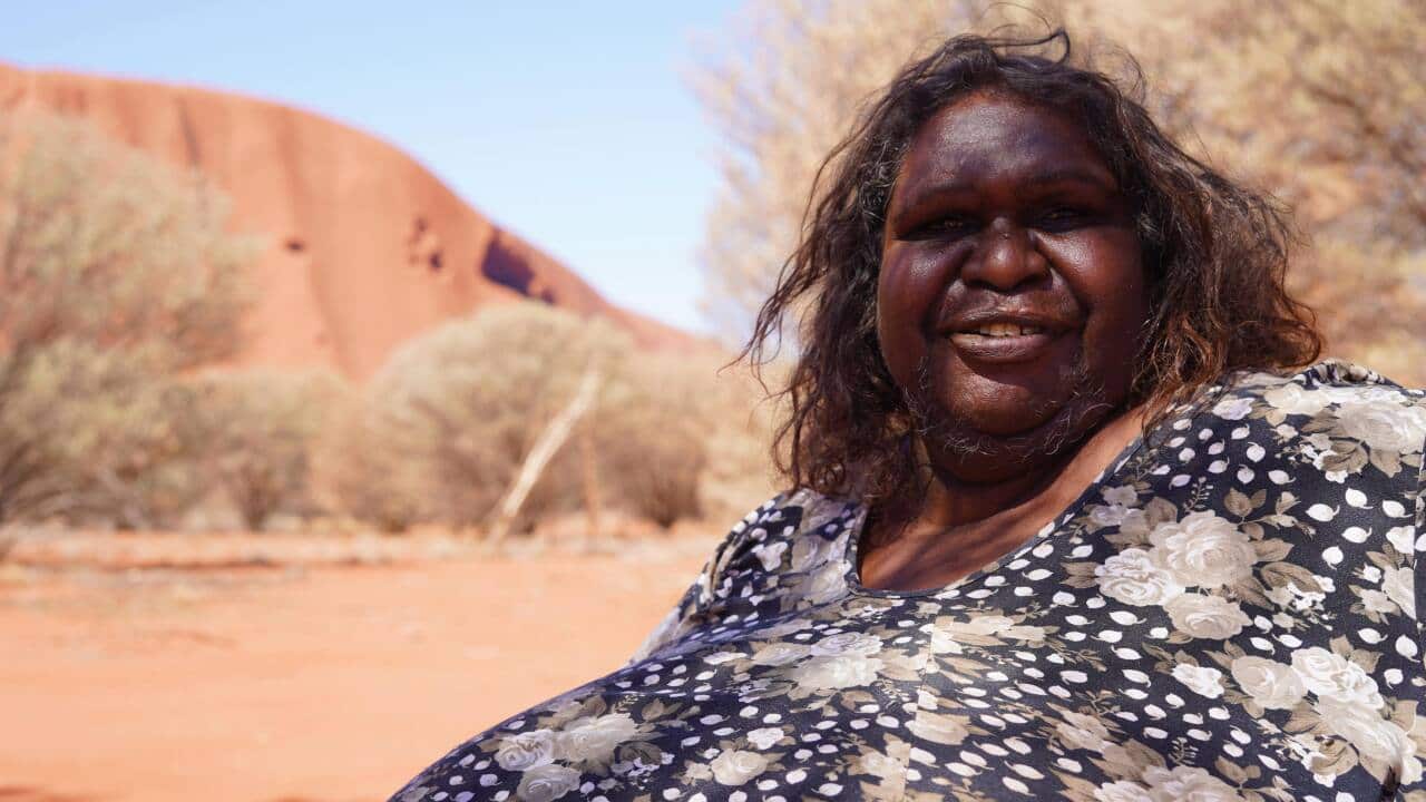 Bessie Nipper lives at Uluru.