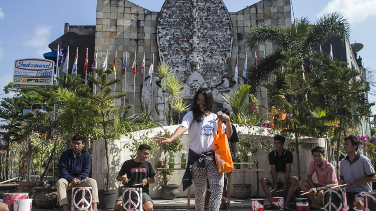 Rehearsal ahead the 13th Commemoration of Bali Bombing I.