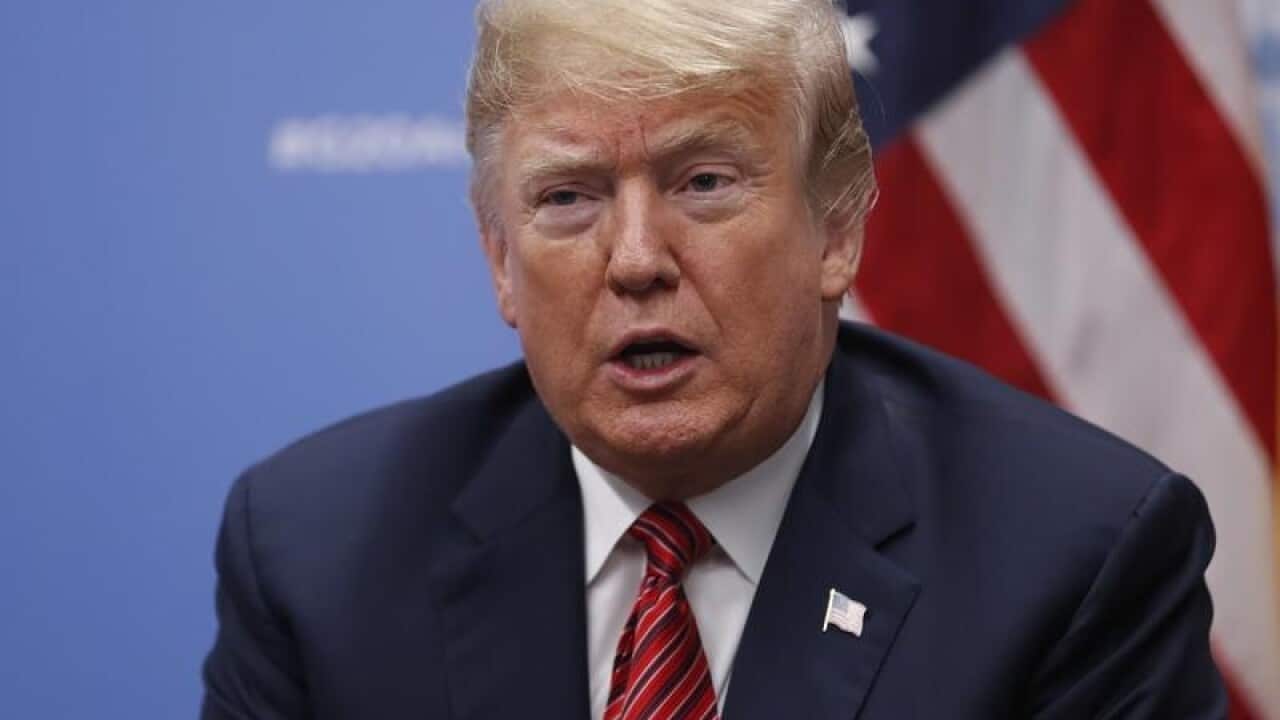 US President Donald Trump.