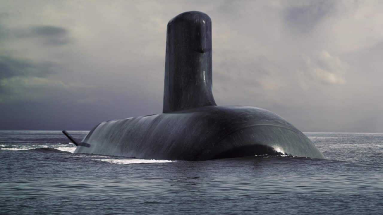 A Shortfin Barracuda submarine designed by DCNS