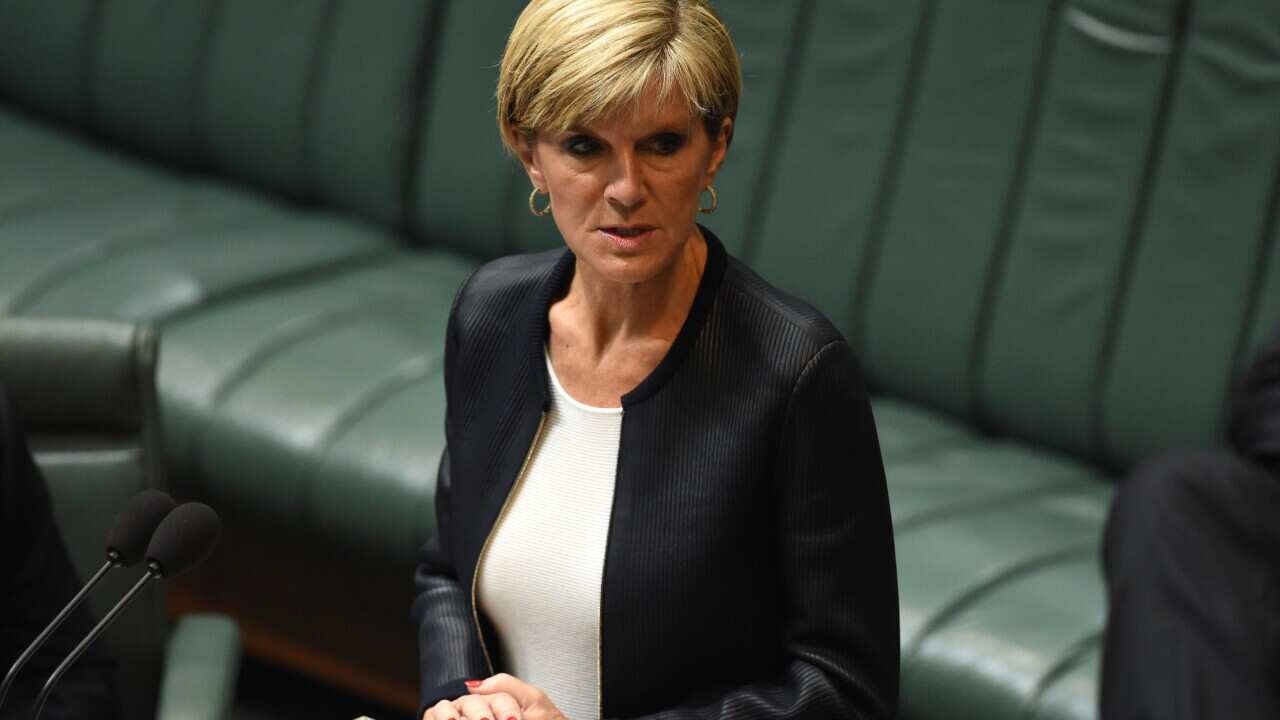 Foreign Affairs Minister Julie Bishop