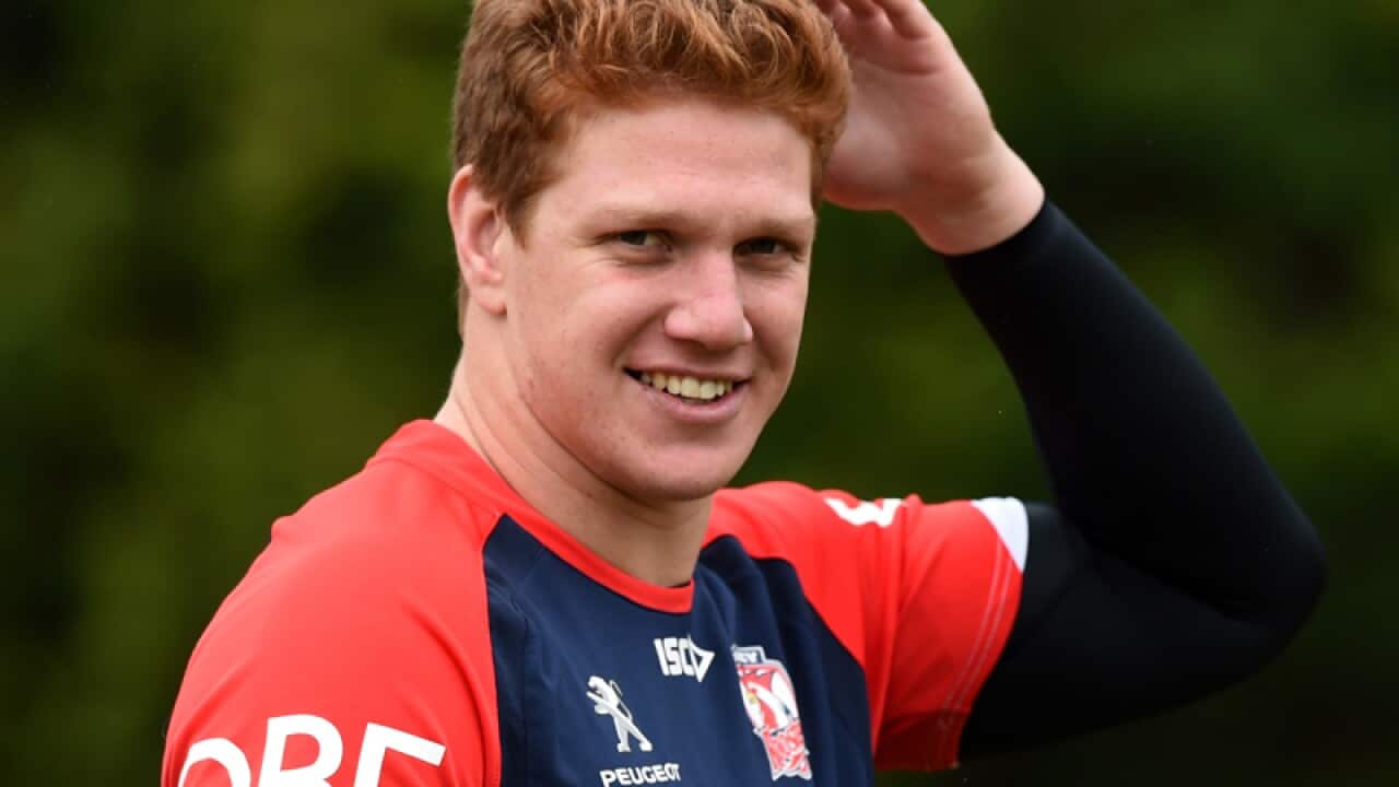 Sydney Roosters prop Dylan Napa