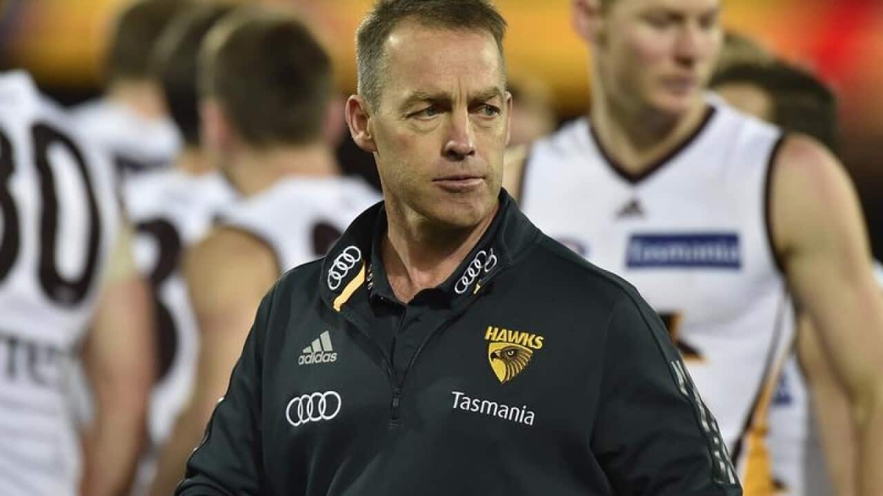 Hawthorn coach Alastair Clarkson