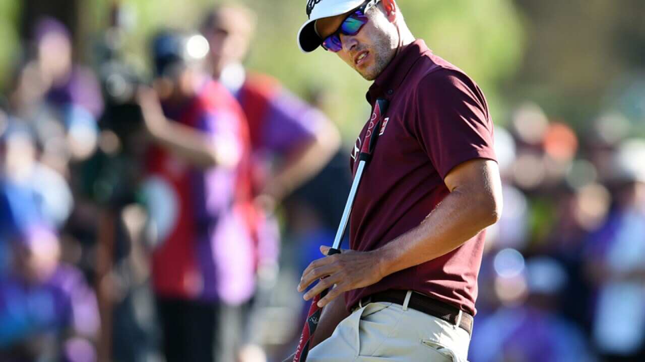 Australian golfer Adam Scott
