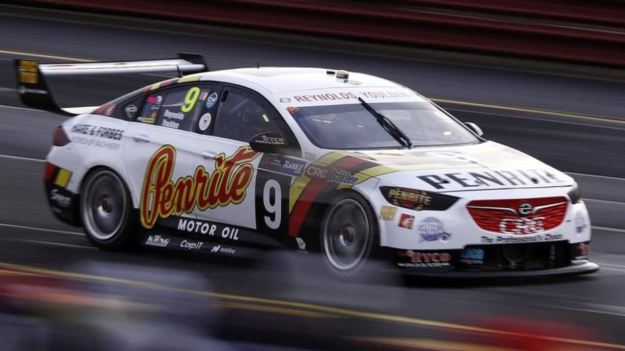 David Reynolds in the Erebus Penrite Racing Holden Commodore