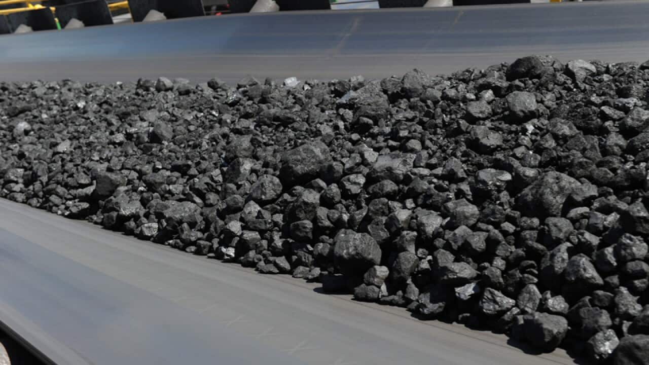 A coal mining operation