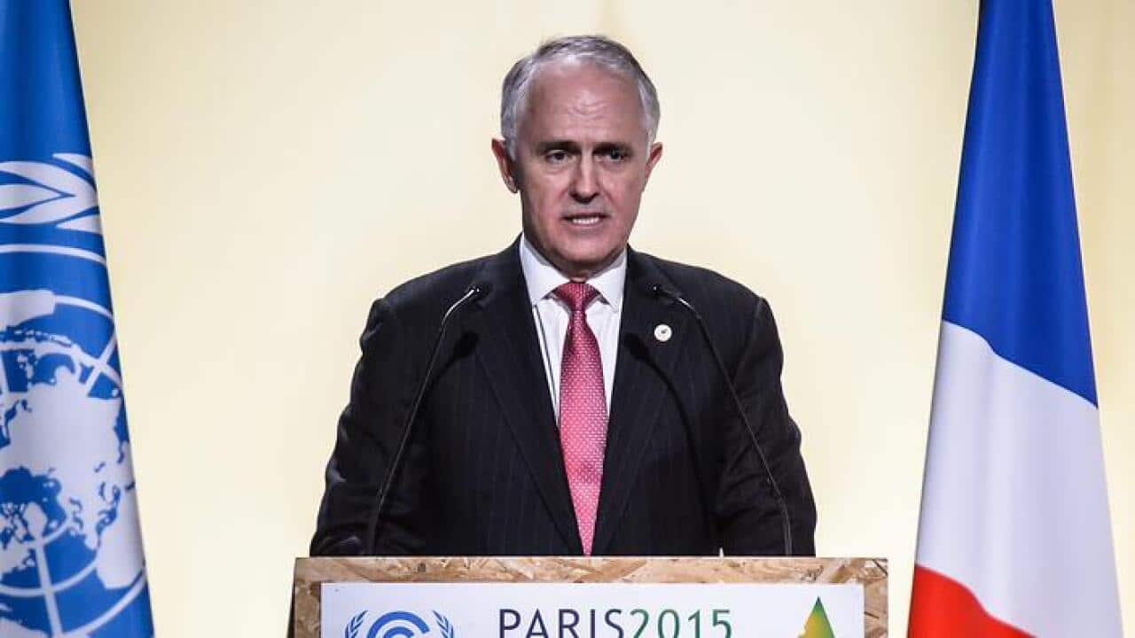 Prime minister of Australia Malcolm Turnbull