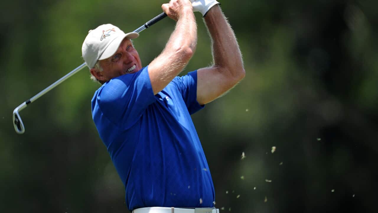 Australian golfer Greg Norman