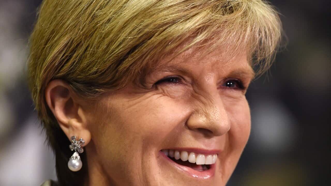 Foreign Minister Julie Bishop