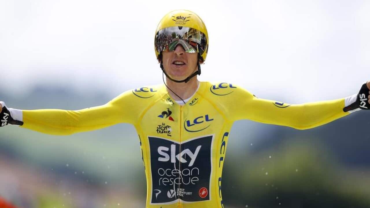 Geraint Thomas poised for Tour victory.
