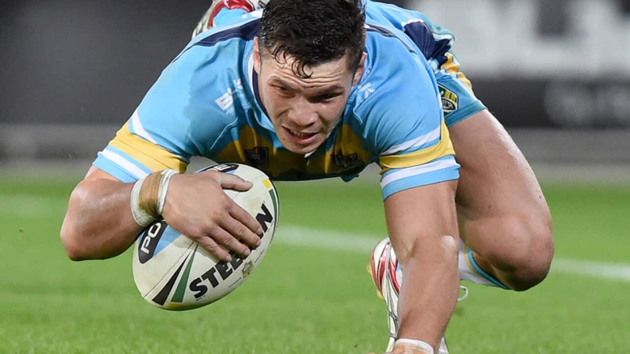 Gold Coast Titans centre James Roberts