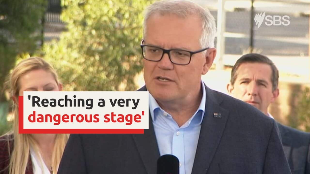 Scott Morrison warns situation in Ukraine has reached a 'dangerous' stage