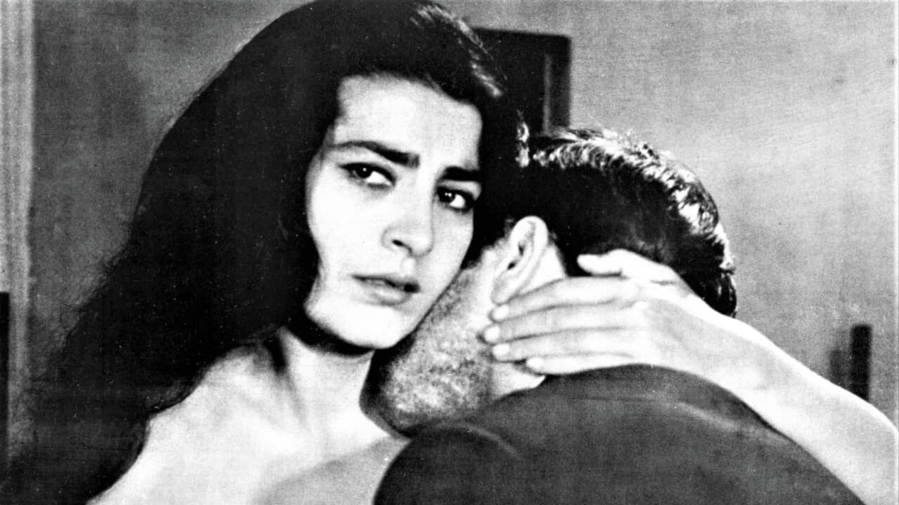Irene Papas in movie "Zorba the Greek".