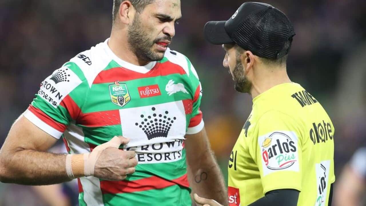 South Sydney NRL star Greg Inglis