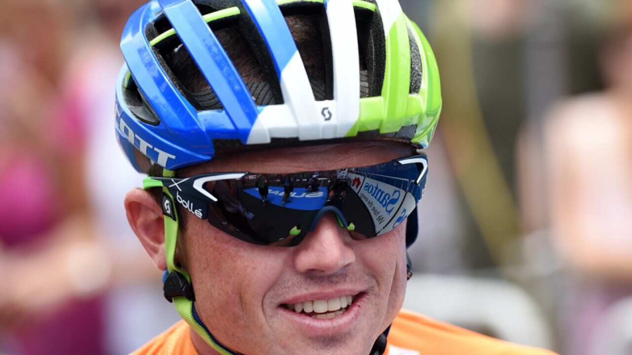 Australian cyclist Cadel Evans