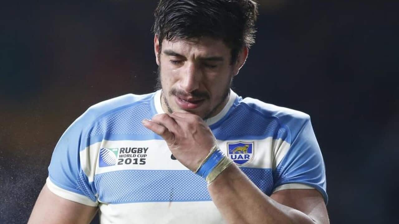 Argentine rugby star Tomas Lavanini