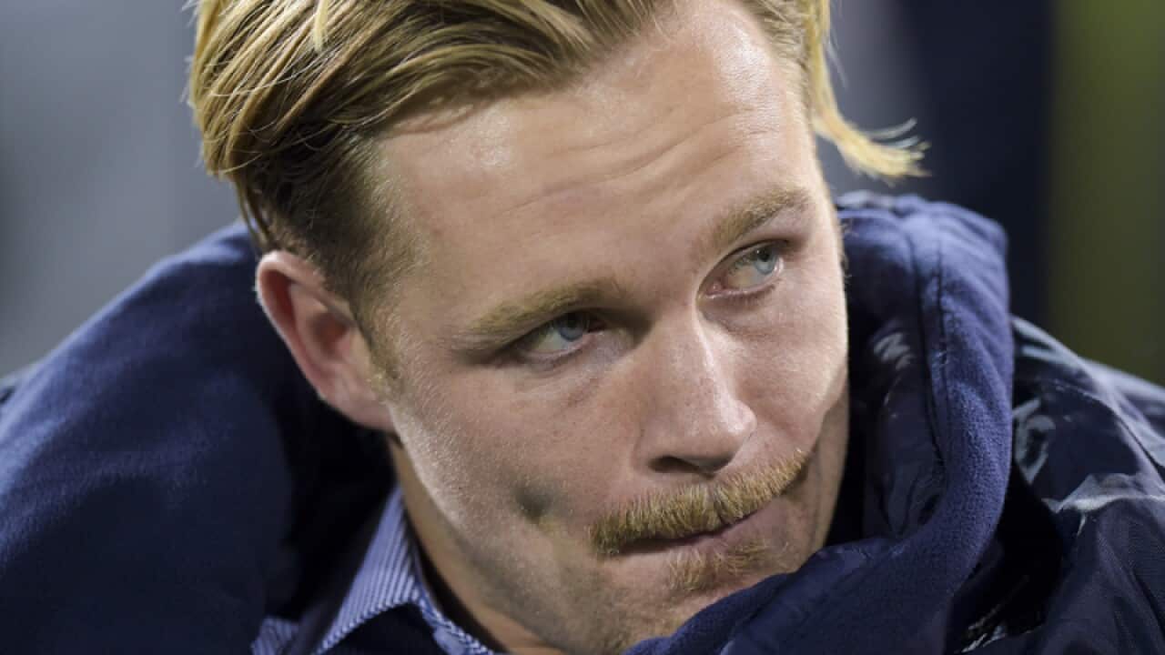 Blake Austin of the Raiders