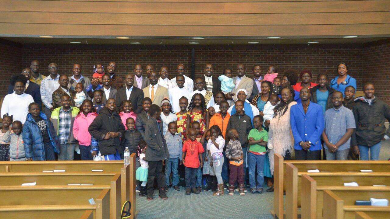Members of Sudanese Grace Episcopal Church