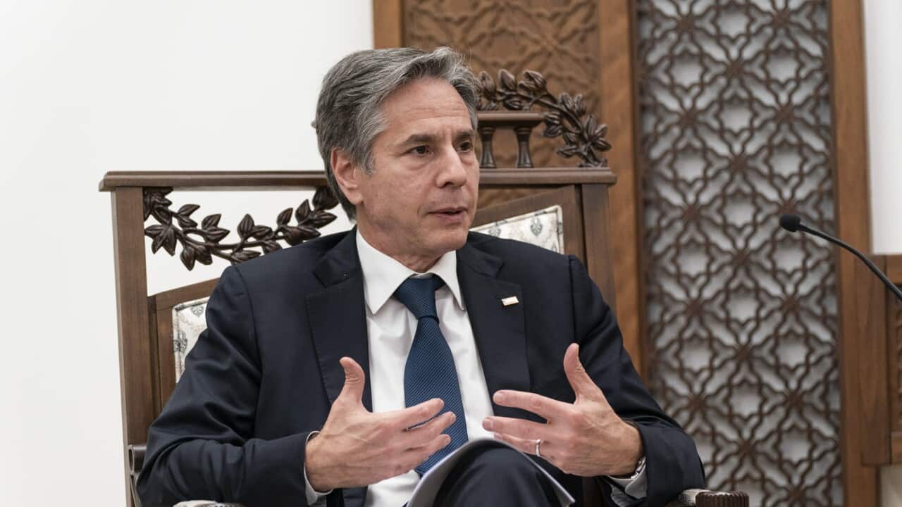 US Secretary of State Antony Blinken