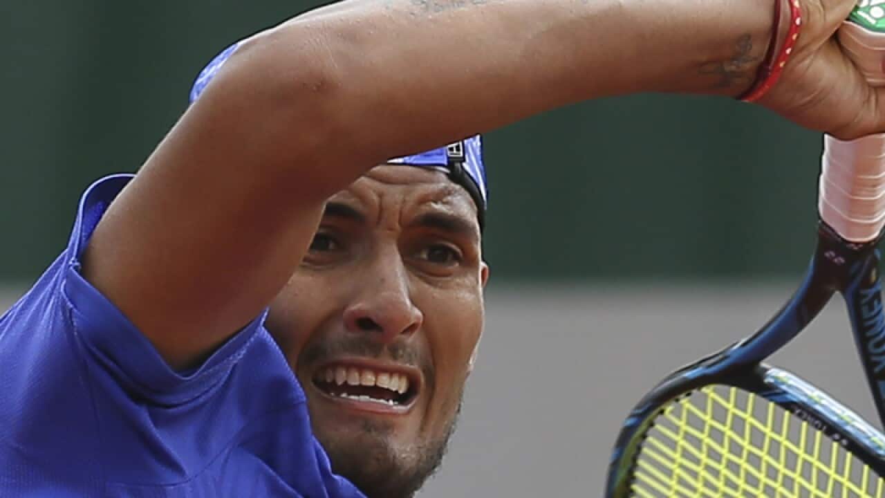 Australia's Nick Kyrgios
