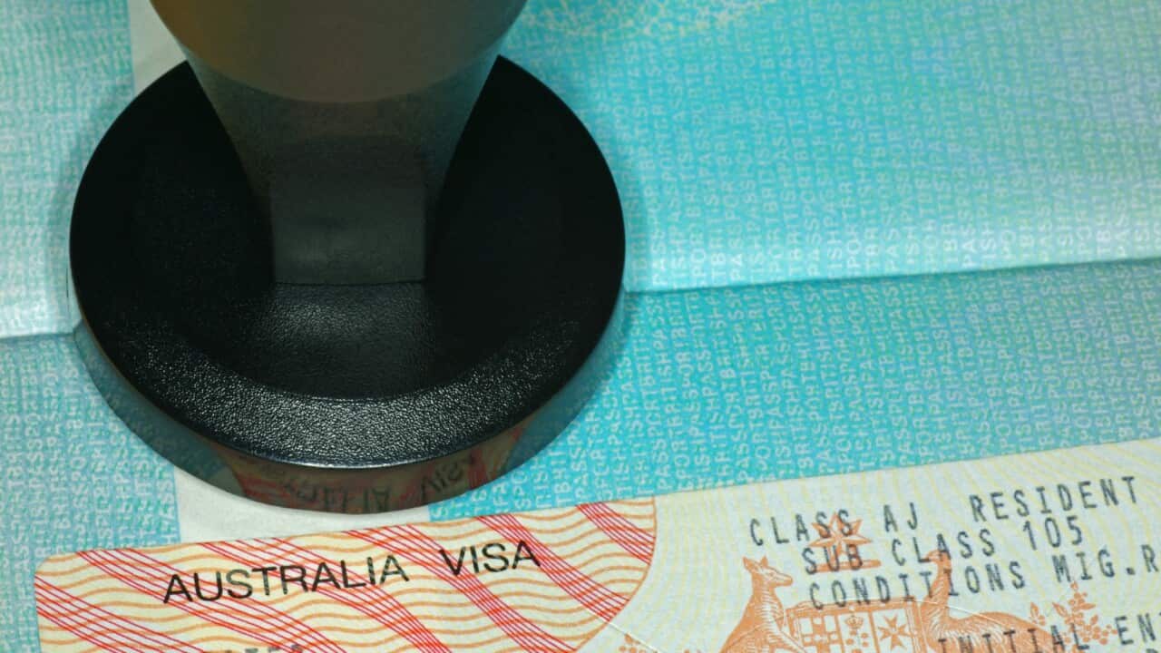 Visa stamp