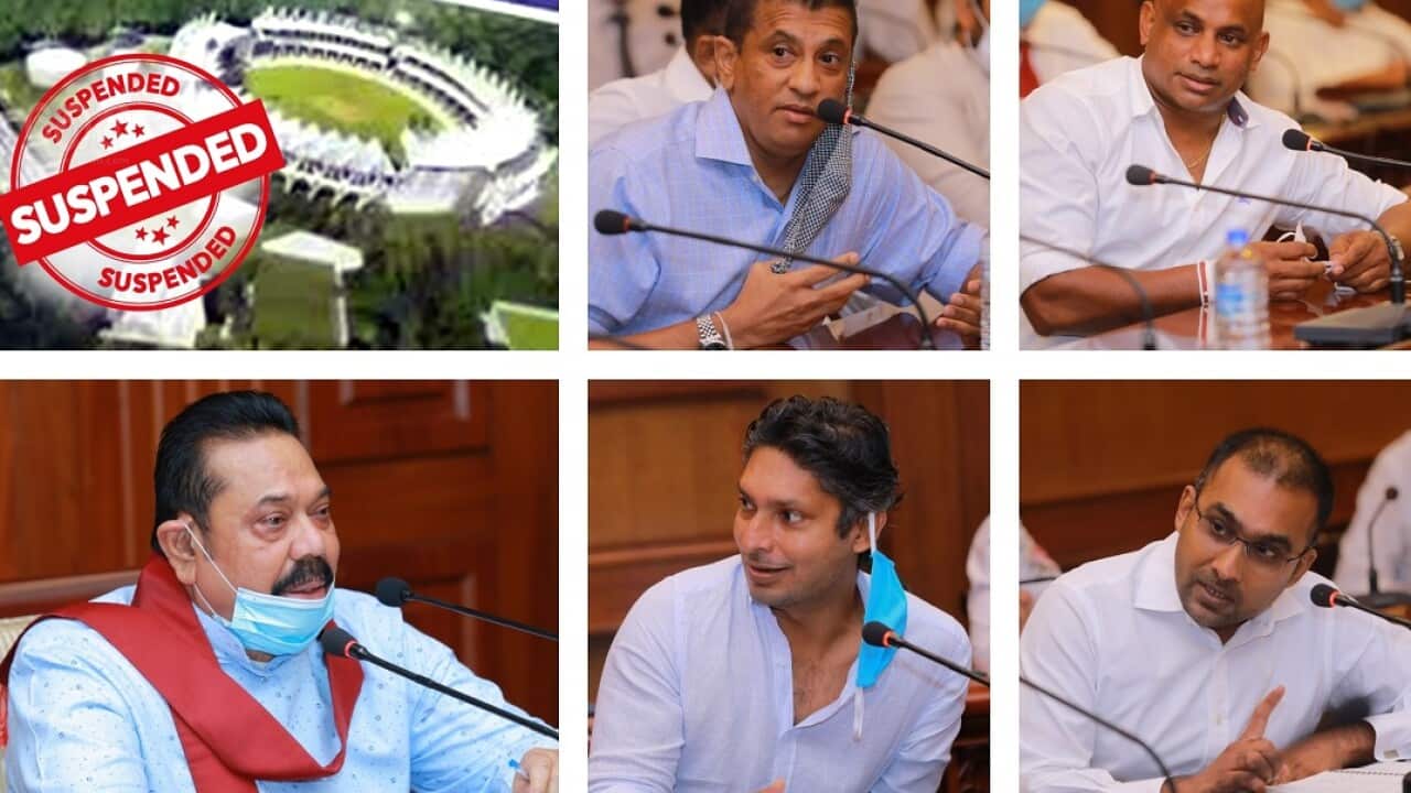 Homagama cricket stadium project suspended