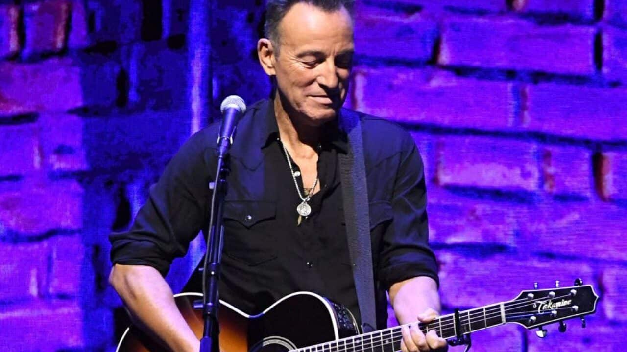 Bruce Springsteen performs at Netflix FYSEE Opening Night