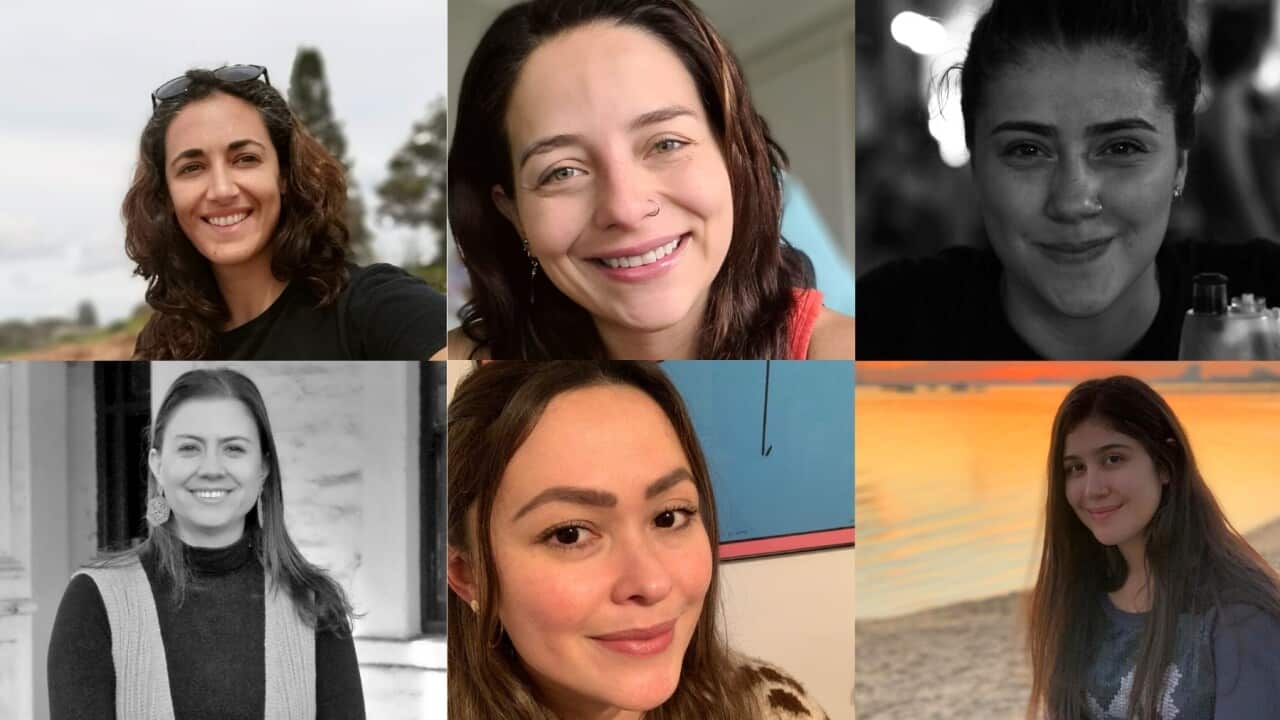 Seis mujeres hispanas en la seleccion australiana de rugby subacuatico