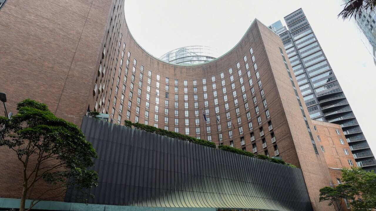 A general view of the Sydney Sofitel Wentworth Hotel in Sydney.