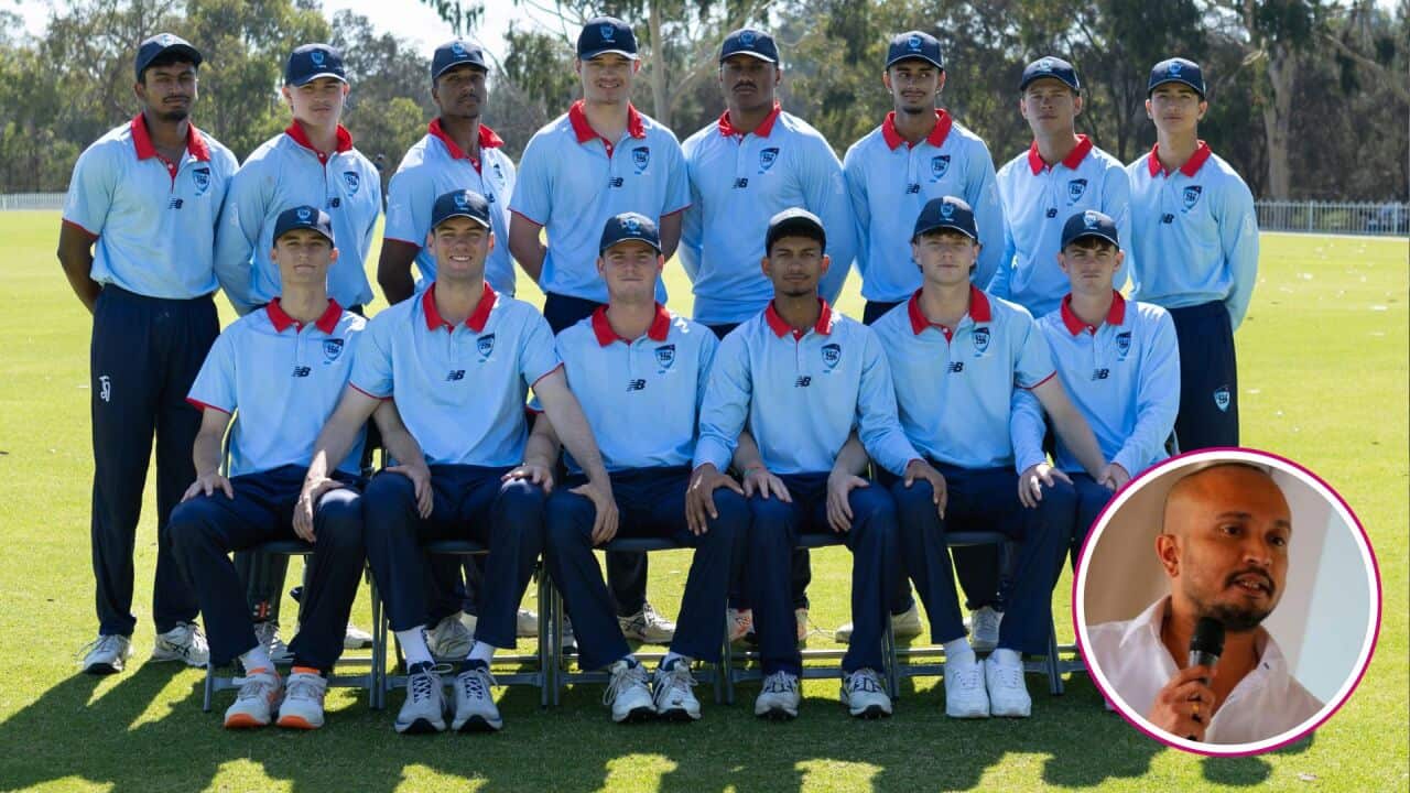 SBS Sinhala Rangana Seneviratne David Woodley.jpg