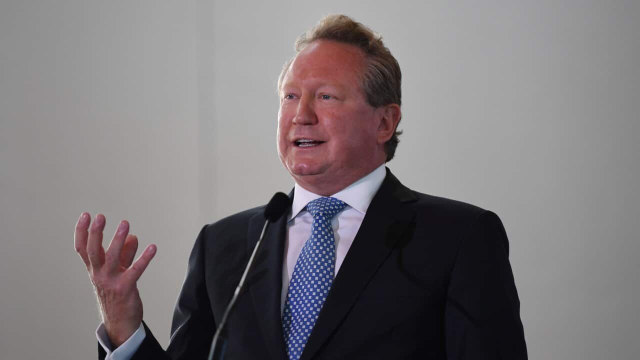 Billionaire philanthropist Andrew 'Twiggy' Forrest, who has donated $70 million