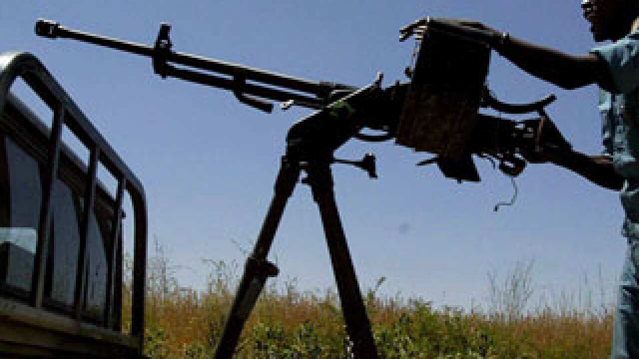 Sudanese forces in Western Darfur