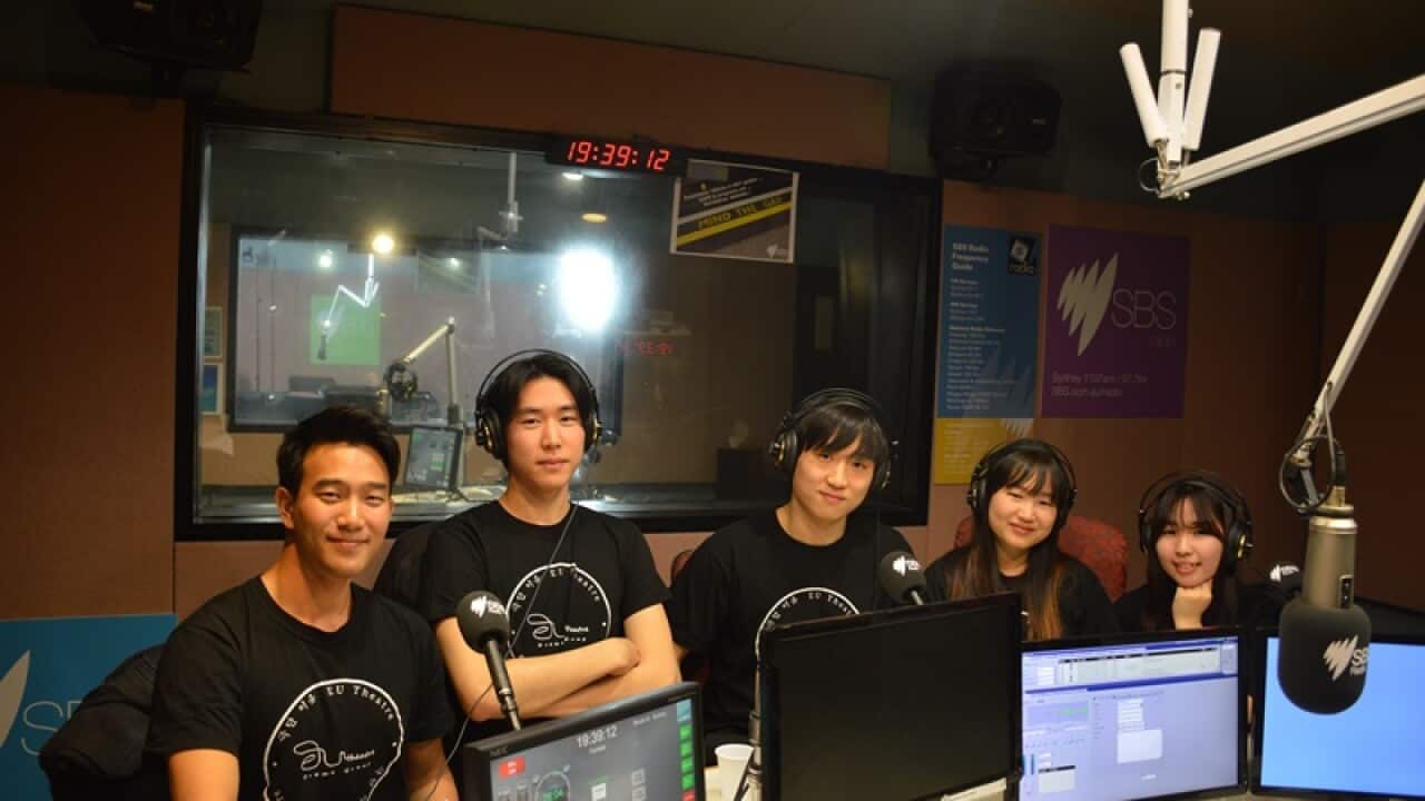 from left: Ho-jin Lee, Joon-ho Park, Ki-woong Lee, Sun-mi Kim, Hyun-seo Kim)