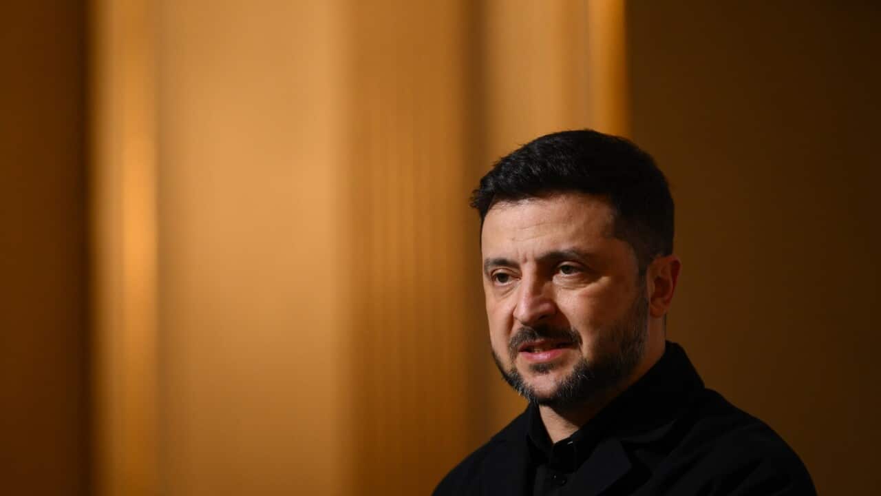 Macron and Zelensky Press Conference - Paris