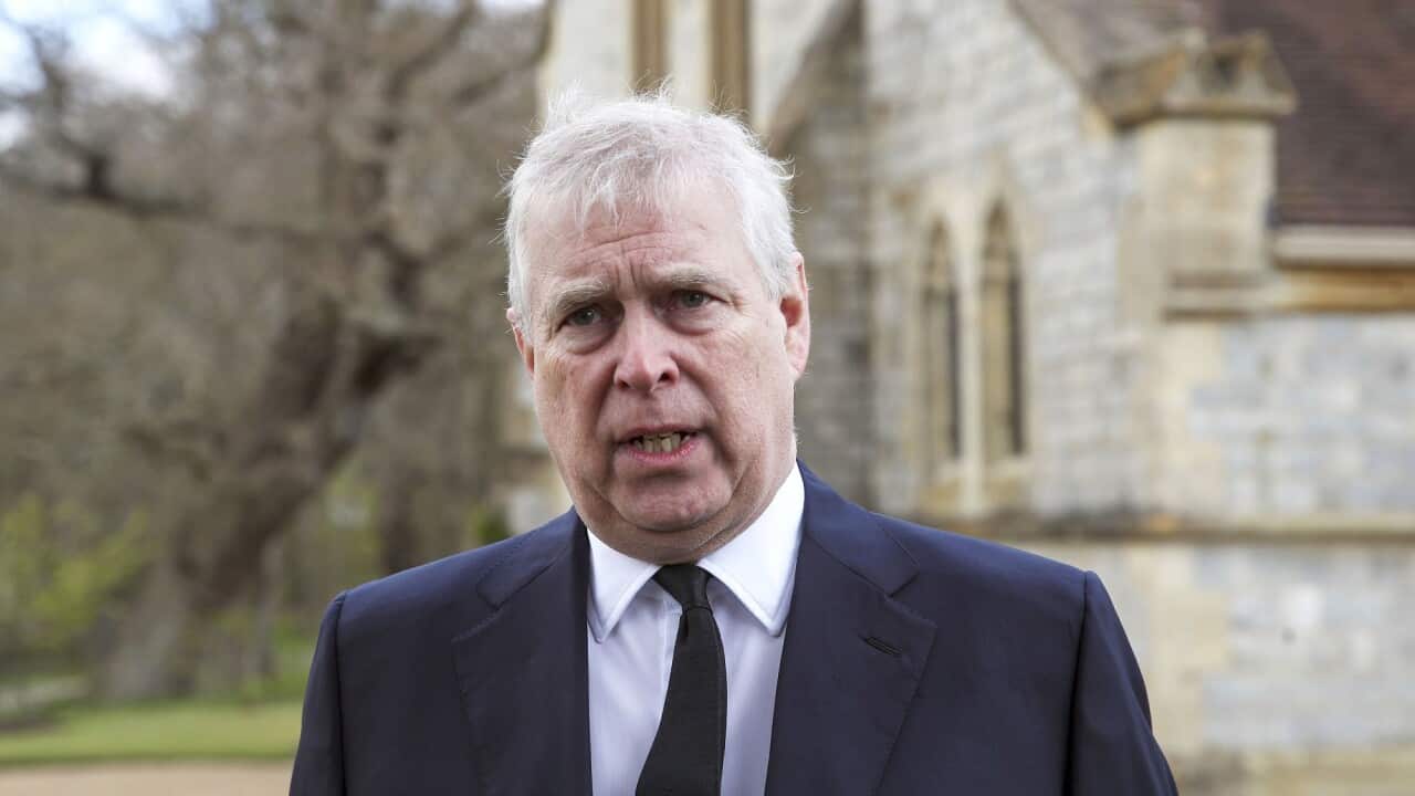 Queen Elizabeth II's second son, Prince Andrew. 