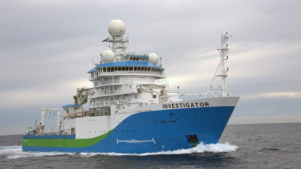 CSIRO RV INVESTIGATOR MAIDEN VOYAGE