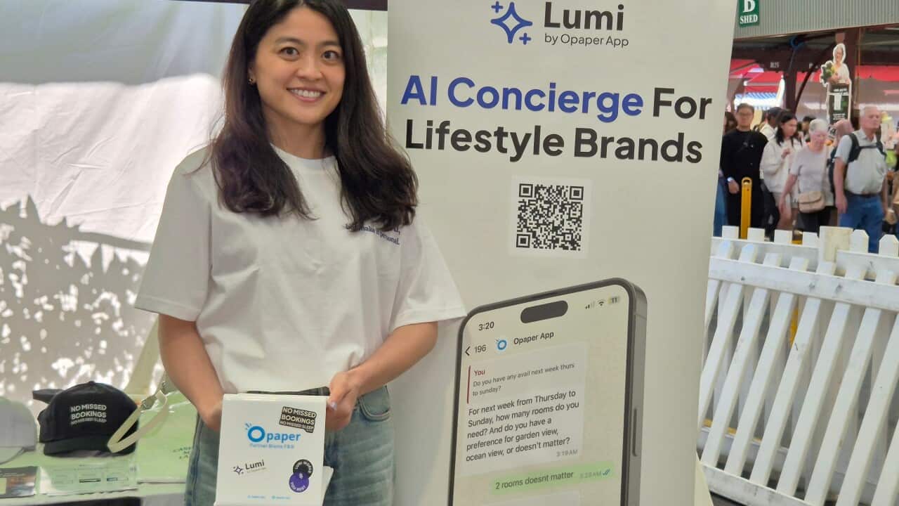 Joanathan McIntosh participating in Street Food Festival held by the Indonesian Culinary Association of Victoria, Melbourne – March 2025. Photo courtesy SPD/Melb.