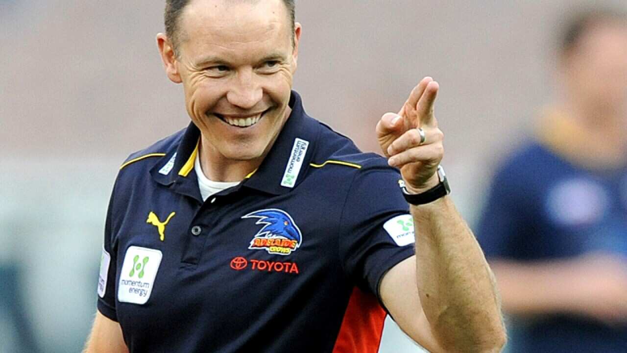 Former Adelaide Crows AFL coach Brenton Sanderson