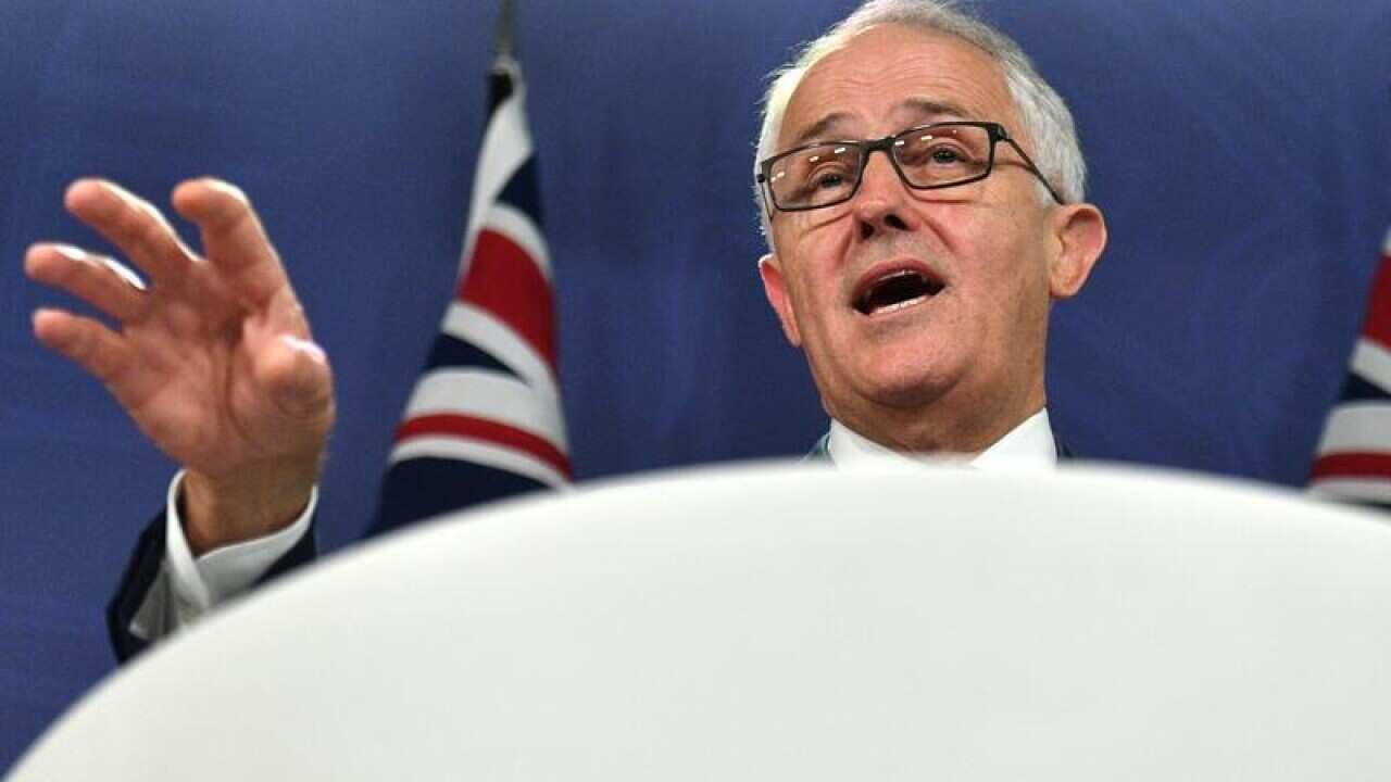 MALCOLM TURNBULL UNEMPLOYMENT RATE PRESSER