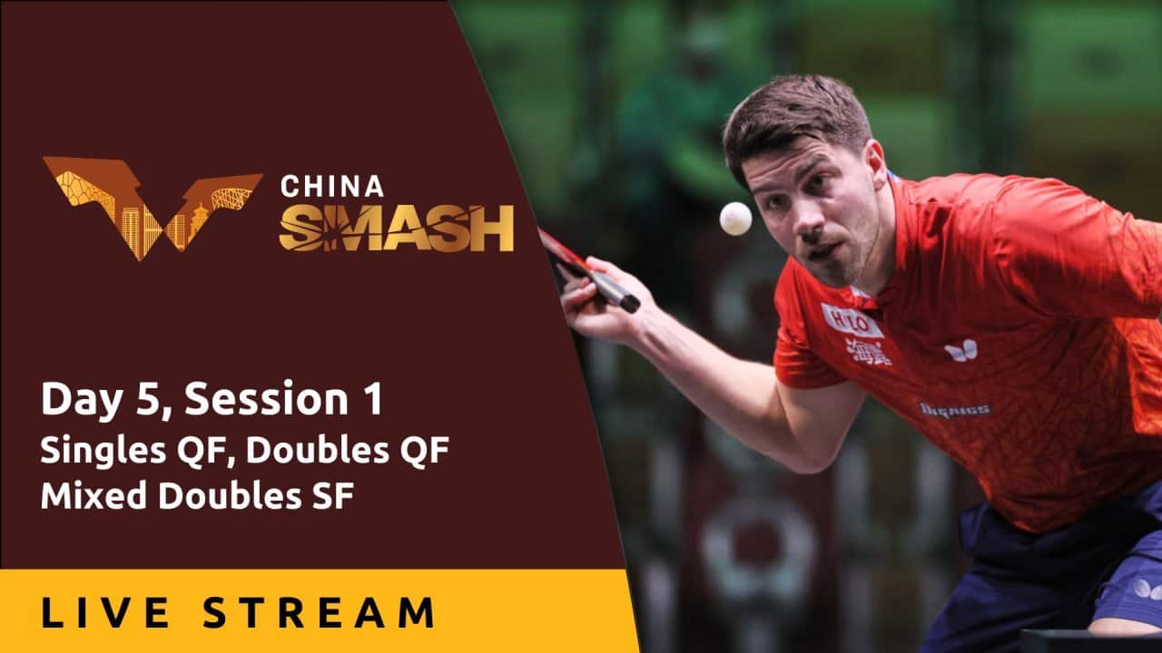 Day 5, Session 1 - Live Stream - WTT China Smash 2024
