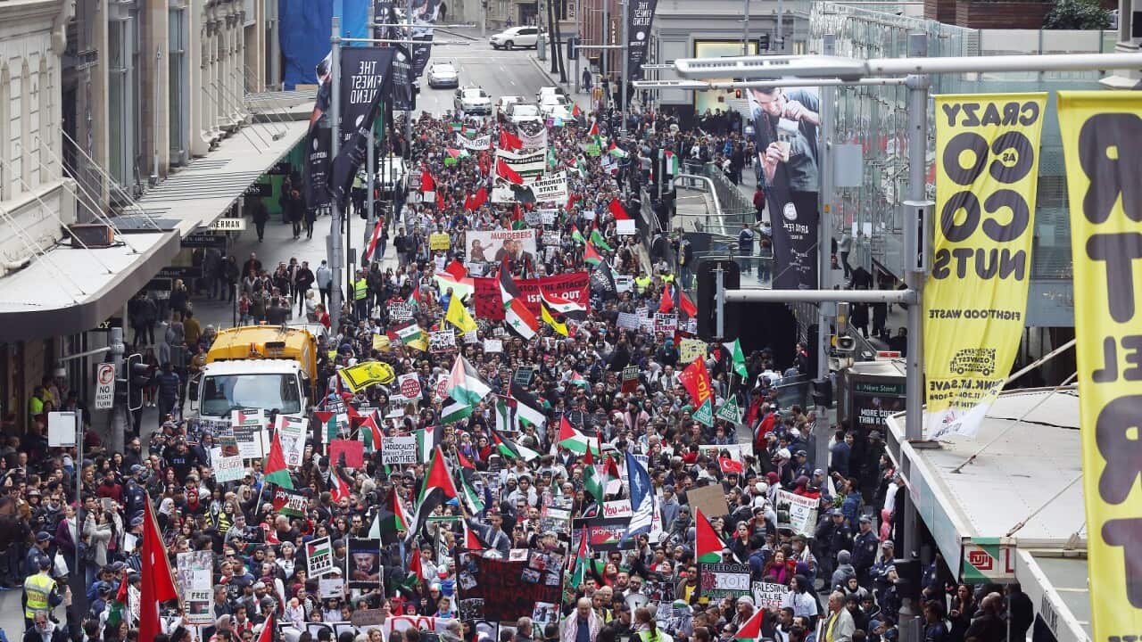PALESTINE AUSTRALIA PROTESTS