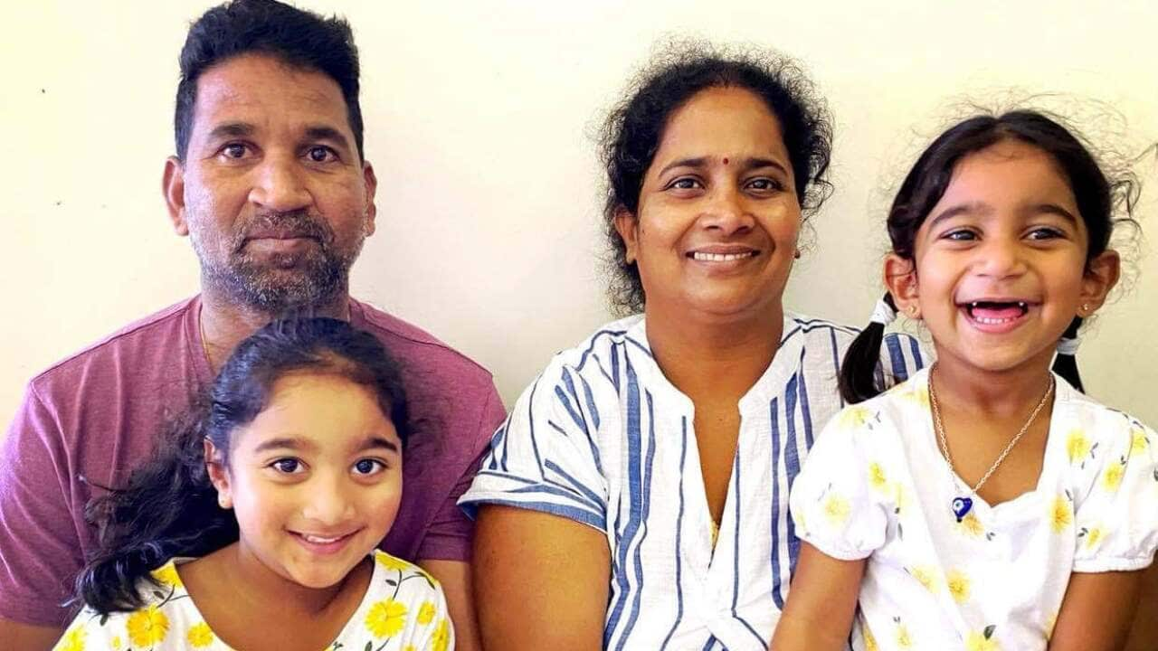 From left: Nades Murugappan, Kopika, Priya,and Tharnicaa.