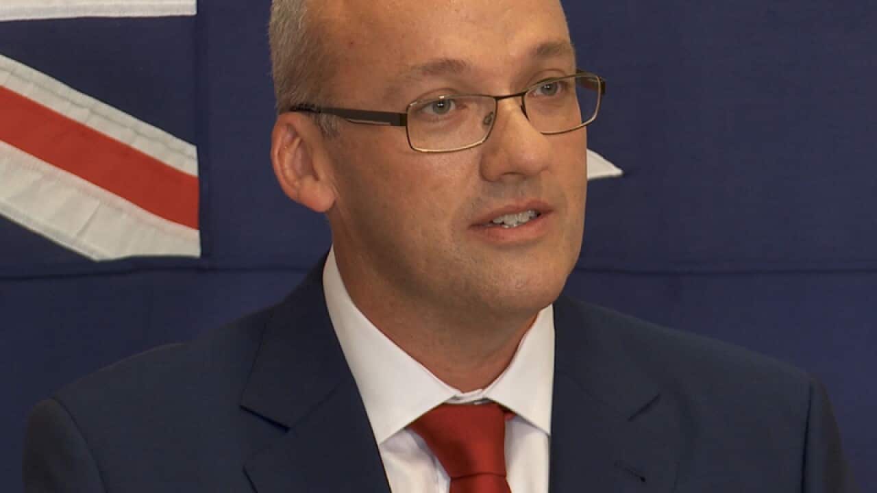 Newly appointed NSW Labor leader Luke Foley