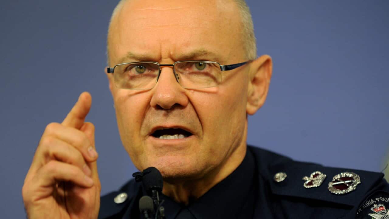 Victorian Police Commissioner Ken Lay.