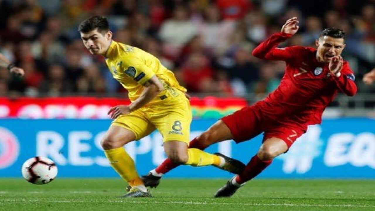 Portugal draw blank against Ukraine on Ronaldo's return