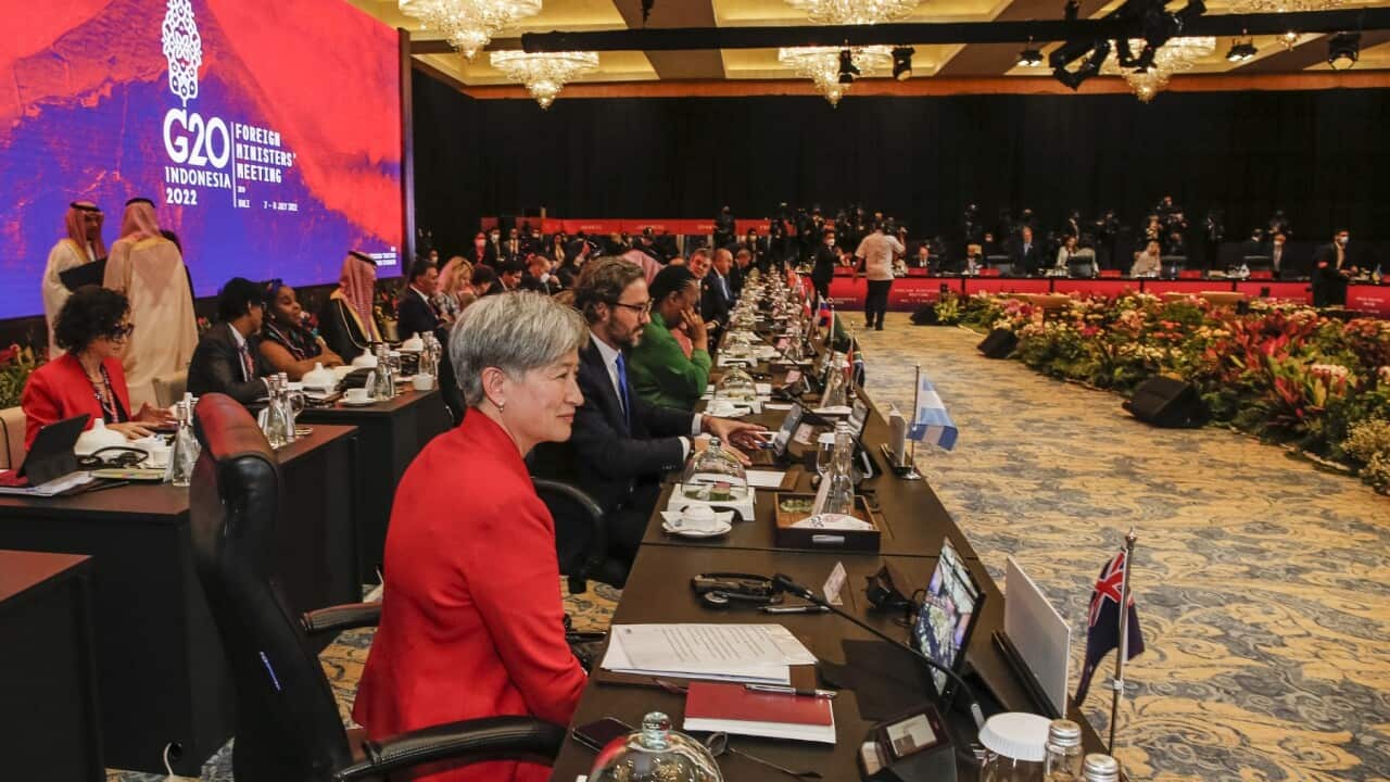 PENNY WONG G20 FOREIGN MINISTERS MEETING