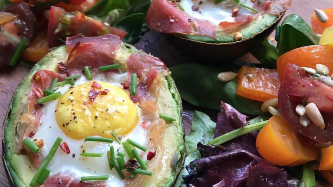 Joe Wick's baked eggs
