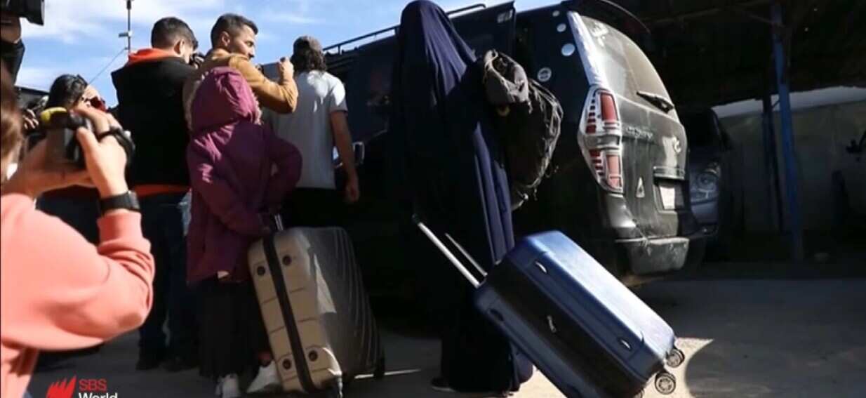 Australians released from Syrian detention camp forced to turn back