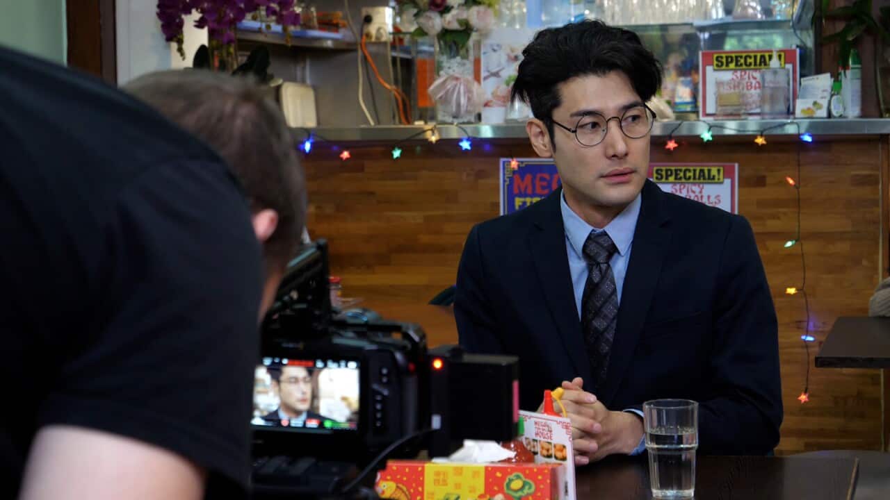 Takashi Hara playing a role of Haru for a short action comedy 'Operation Kung Flu'