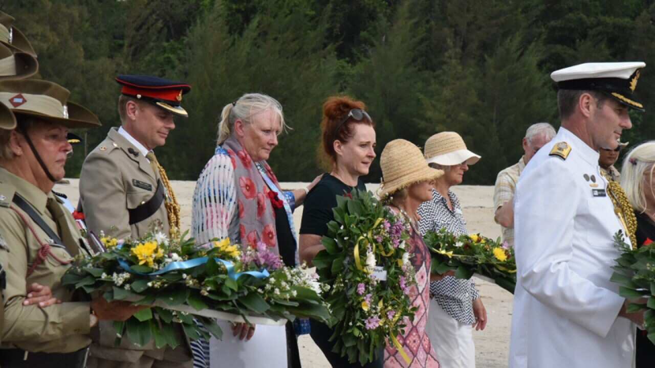first official Bangka ceremony on Radji Beach, Indonesia